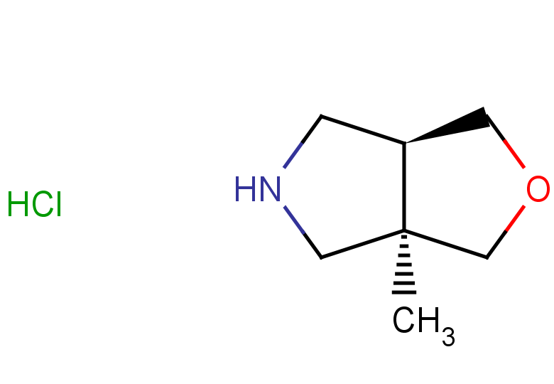 (3aR,6aS)-3a-methyl-hexahydro-1H-furo[3,4-c]pyrrole hydrochloride