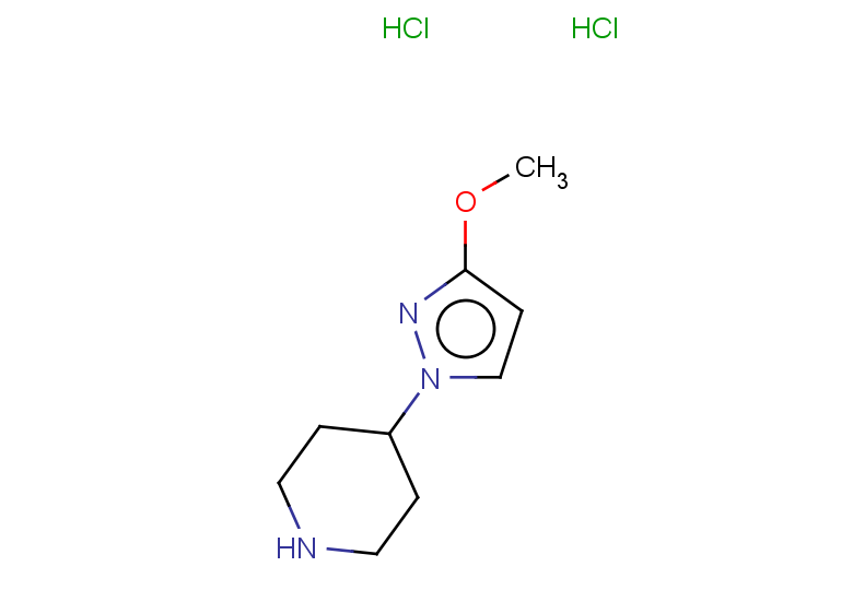4-(3-methoxy-1H-pyrazol-1-yl)piperidine dihydrochloride