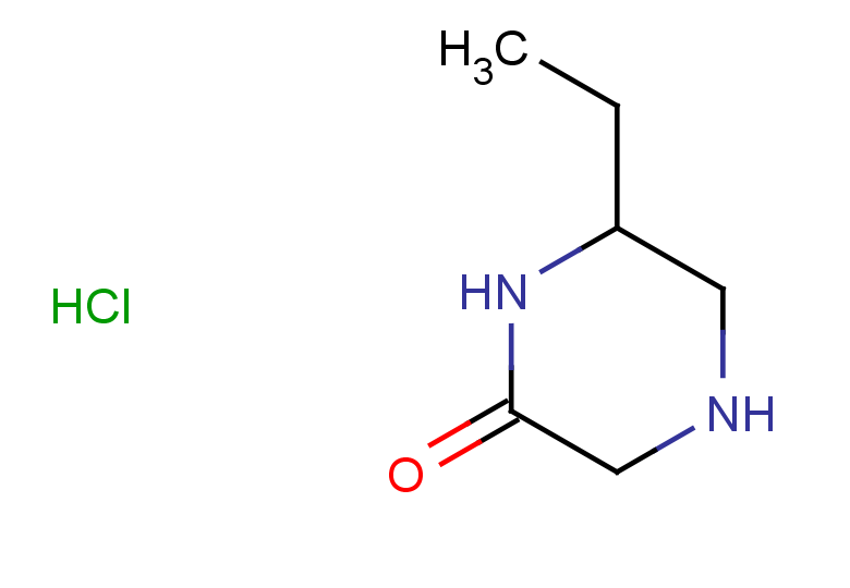 6-ethylpiperazin-2-one hydrochloride