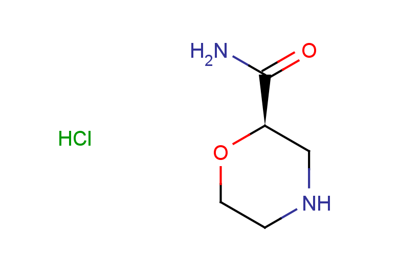 (2R)-morpholine-2-carboxamide hydrochloride