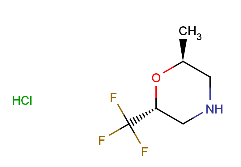 (2S,6R)-2-methyl-6-(trifluoromethyl)morpholine hydrochloride