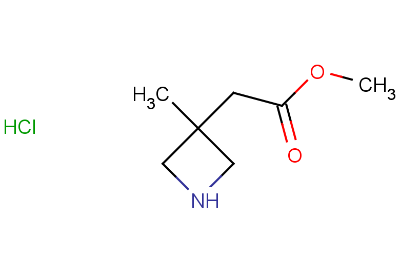 methyl 2-(3-methylazetidin-3-yl)acetate hydrochloride