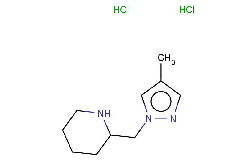 2-[(4-methyl-1H-pyrazol-1-yl)methyl]piperidine dihydrochloride