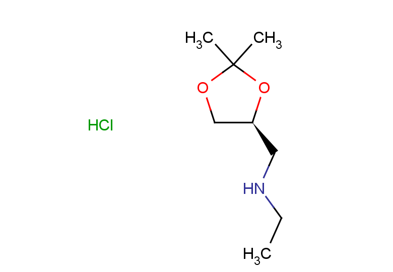 {[(4S)-2,2-dimethyl-1,3-dioxolan-4-yl]methyl}(ethyl)amine hydrochloride