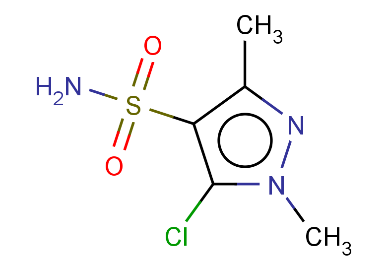 5-chloro-1,3-dimethyl-1H-pyrazole-4-sulfonamide