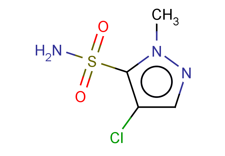 4-chloro-1-methyl-1H-pyrazole-5-sulfonamide