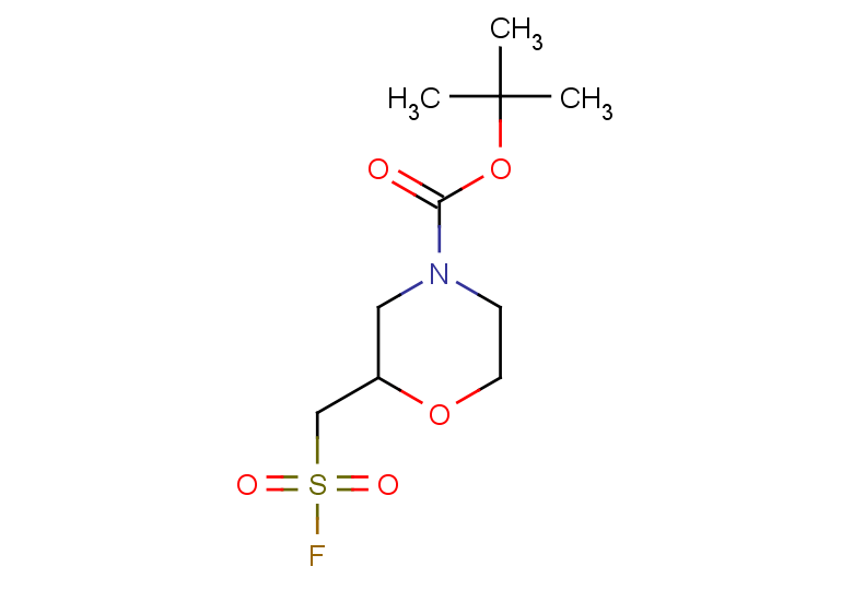 tert-butyl 2-[(fluorosulfonyl)methyl]morpholine-4-carboxylate