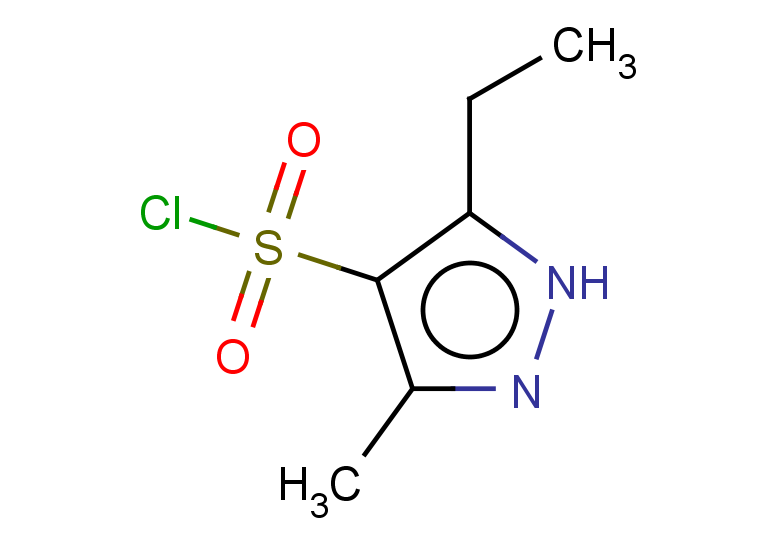 5-ethyl-3-methyl-1H-pyrazole-4-sulfonyl chloride