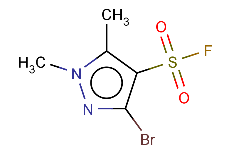 3-bromo-1,5-dimethyl-1H-pyrazole-4-sulfonyl fluoride