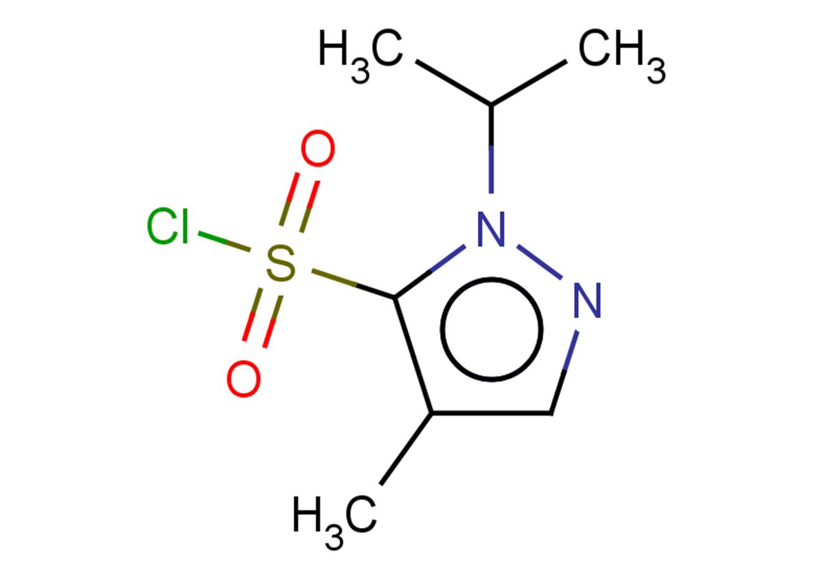 4-methyl-1-(propan-2-yl)-1H-pyrazole-5-sulfonyl chloride