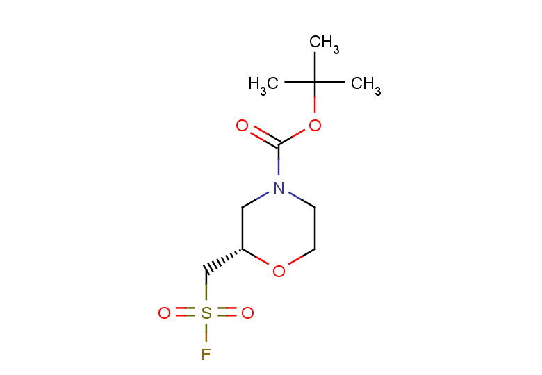tert-butyl (2S)-2-[(fluorosulfonyl)methyl]morpholine-4-carboxylate