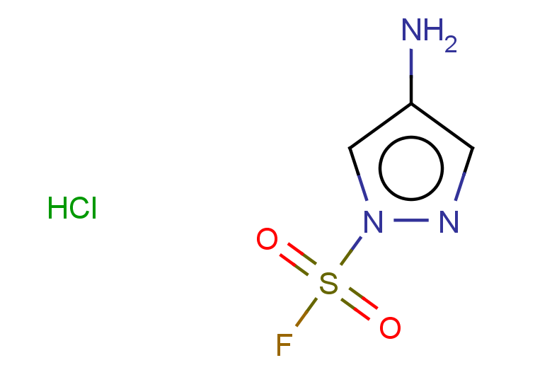 4-amino-1H-pyrazole-1-sulfonyl fluoride hydrochloride