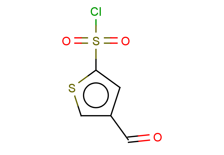 4-formylthiophene-2-sulfonyl chloride